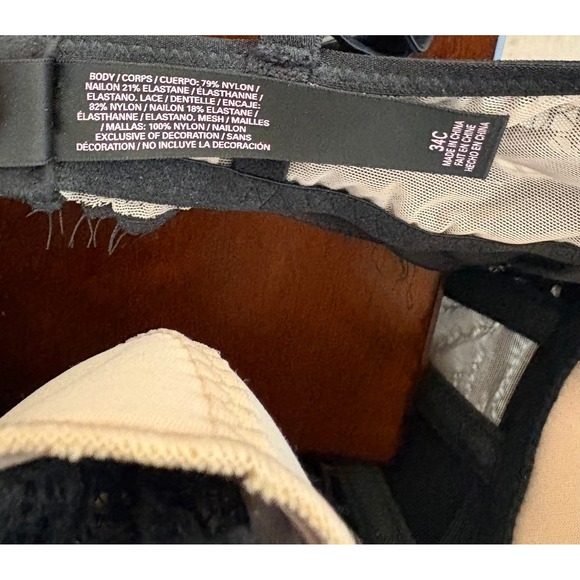 Victorias Secret Lace Mesh Garter Corset Bustier Romantic Sexy Grunge Fairycore - Picture 9 of 9